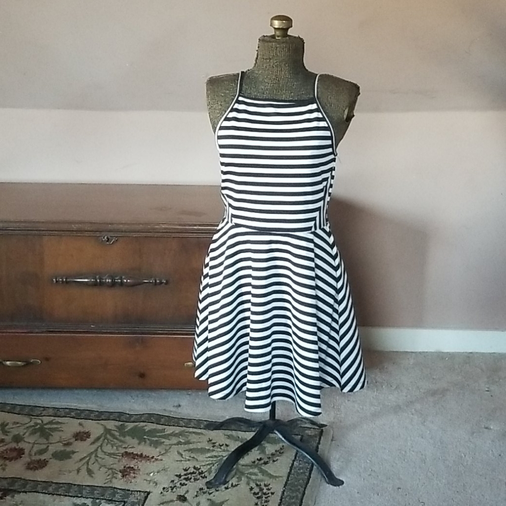 Striped summer dress